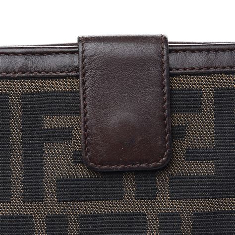 fendi zucca wallet price|fendi zucca wallet for sale.